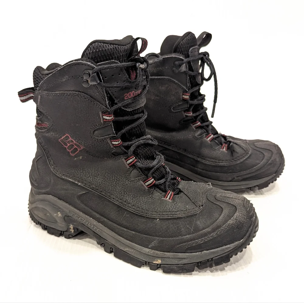 COLUMBIA Bugaboo200 grams insulated waterproof men's snow boots size 8.5